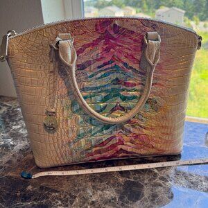 EUC Brahmin Duxbury Entice Ombre Satchel Purse Crossbody